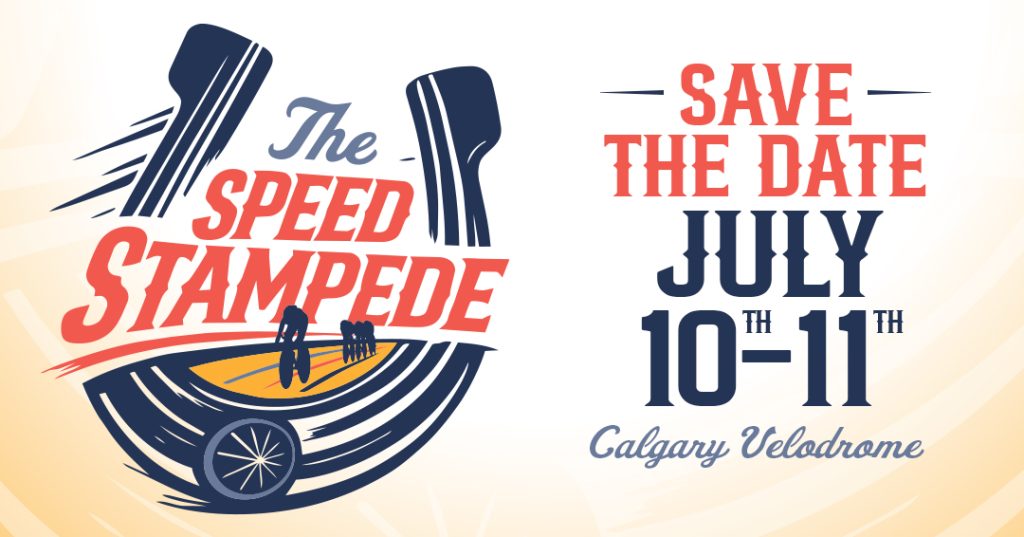 Save the date speed stampede